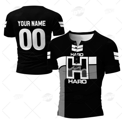 Personalize Haro BMX Racing Old School Classic Vintage Retro Black Helen Shirt Gothic T-Shirt