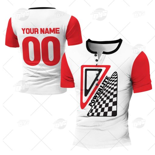 Personalize Powerlite Racing BMX Old School Classic Vintage Retro Red Helen Shirt Gothic T-Shirt