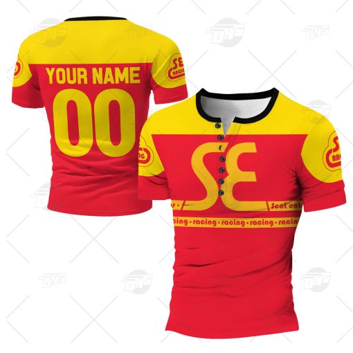 Personalized SE Racing BMX Oldschool Vintage Retro Red Yellow Helen Shirt Gothic T-Shirt