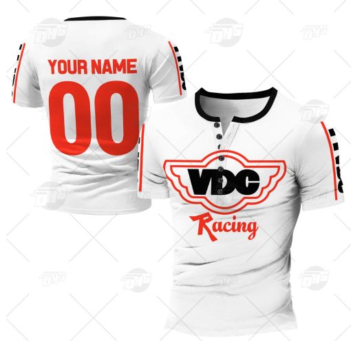 Personalize BMX VDC Racing Team Classic Vintage Retro White Helen Shirt Gothic T-Shirt