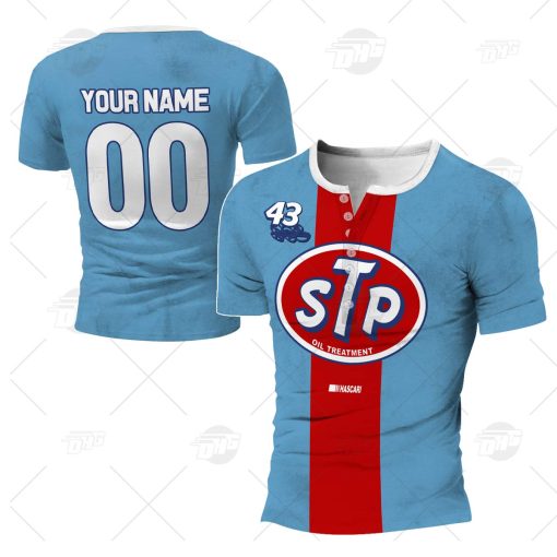 Personalized STP Oil Treatment Vintage Retro Motor Racing Oil Short Long Sleeved T-Shirt