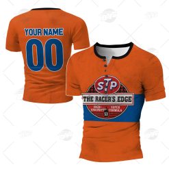 Personalized STP The Racer's Edge Vintage Retro Motor Racing Oil Short Long Sleeved T-Shirt