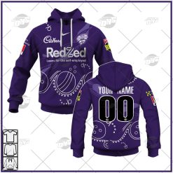 Personalised BBL HOBART HURRICANES 2023 Indigenous Jersey