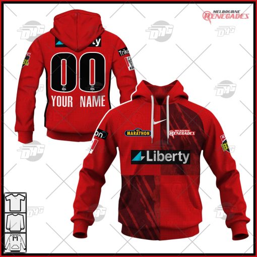 Personalised BBL MELBOURNE RENEGADES 2023 Jersey