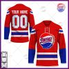Personalize Vintage AHL Buffalo Bisons 1937 hockey Retro Jersey