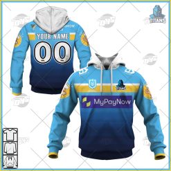 Personalised NRL Gold Coast Titans 2023 Home Jersey