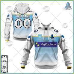 Personalised NRL Gold Coast Titans 2023 Away Jersey