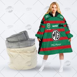 Personalised NRL South Sydney Rabbitohs Oodie 2023 Home Jersey