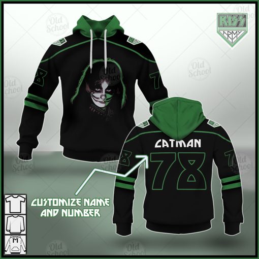 Personalized KISS The Solo Albums Catman Hoodie Shirt Long Sleeve