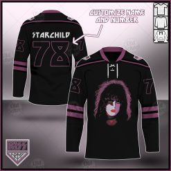 Personalized KISS The Solo Albums Starchild Hockey Jersey