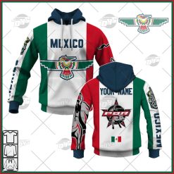 Personalize PBR Global Cup Mexico Performance Jersey Rodeo Bull Riding Cowboy Shirt