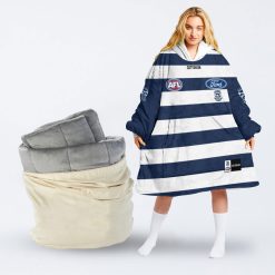 Personalise AFL Geelong Cats 2023 Home Guernsey Oodie