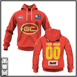 Personalise AFL Gold Coast Sun 2023 Home Guernsey