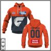 Personalise AFL Hawthorn 2023 Home Guernsey