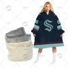 Personalized NHL Seattle Kraken Oodie Hoodeez