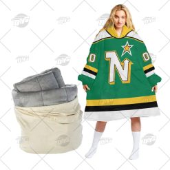 Personalized NHL Minesota North Stars Oodie Hoodeez