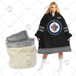 Personalized NHL Winnipeg Jets Oodie Hoodeez