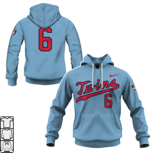 Mick Nett Minnesota Twins Hoodie and Tee
